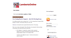 Desktop Screenshot of lambertsonline.net